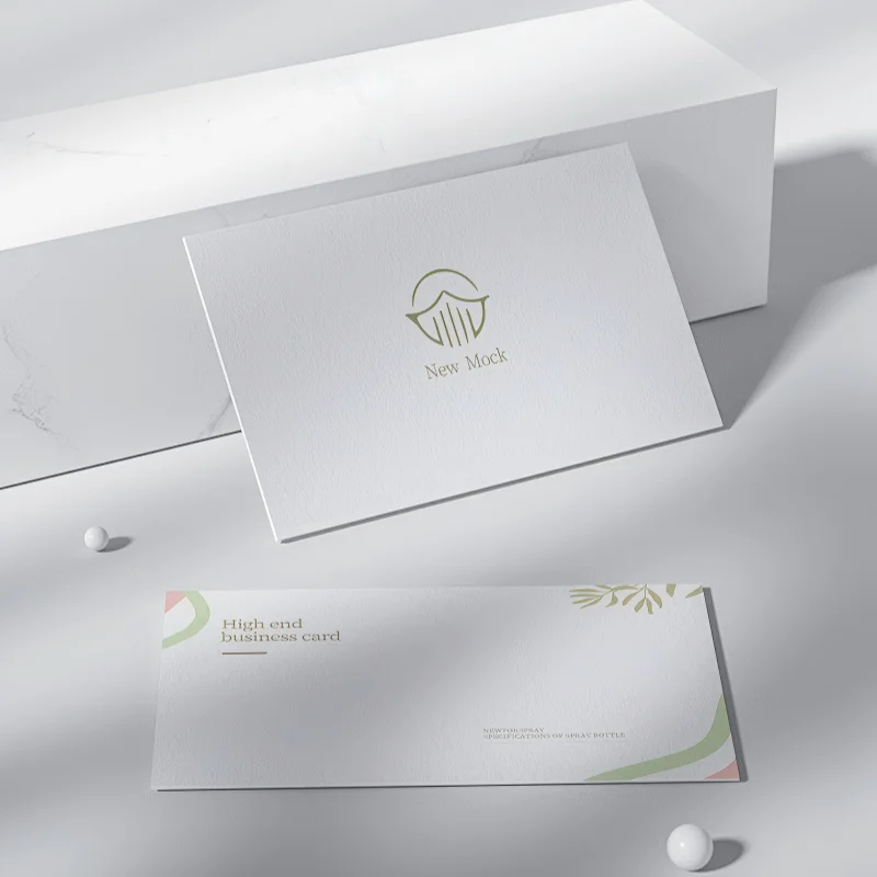 Wizytówki na zamówienie Kartki z podziękowaniami Druk w pełnym kolorze Dwustronny druk Opakowania Personalizowane logo Zaproszenia ślubne Pocztówki — zdjęcie produktu 4