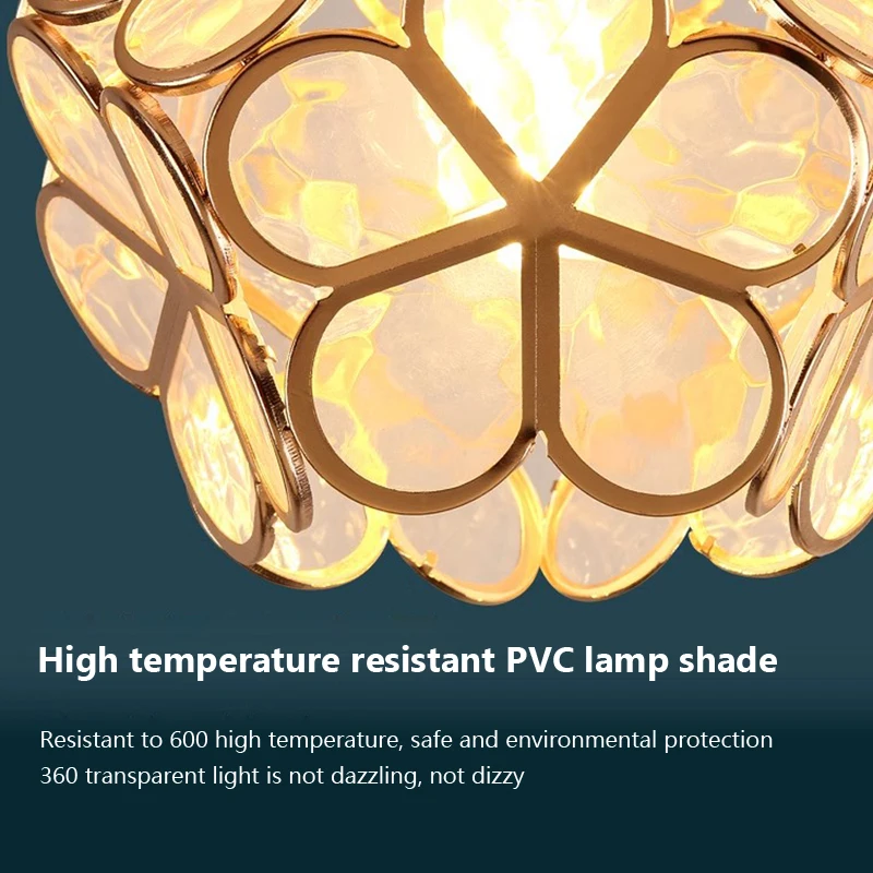 Modern LED Pendant Light Petal Shaped Macaron Single Head Ceiling Lamps For Corridor Aisle Entrance Balcony Dining Room Fixtures