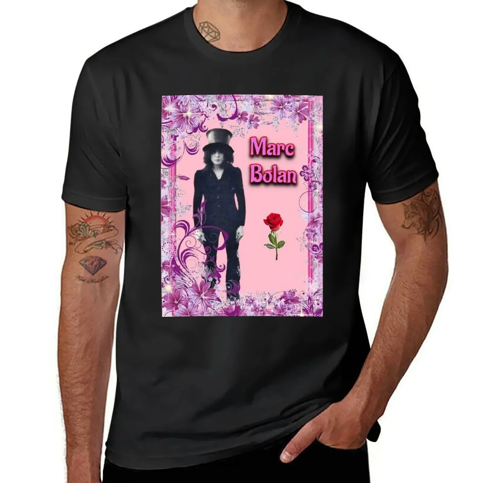 In Memory of Marc Bolan T-Shirt kawaii clothes street wear anime tshirt graphic t shirt vintage mens t shirts