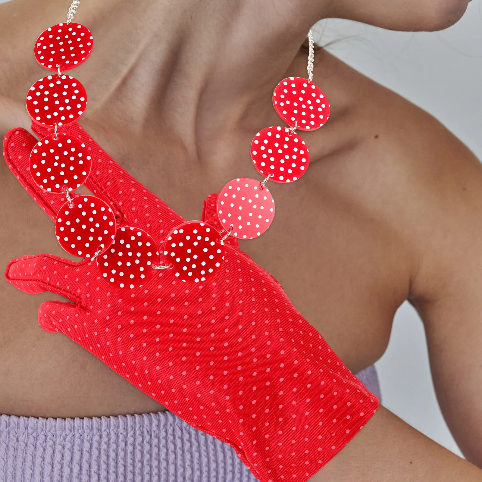 1세트 50년대 액세서리 여성 의상 세트 목걸이 귀걸이 안경 머리 장식 레트로 빈티지 스타일 파티 할로윈 50년대 액세서리