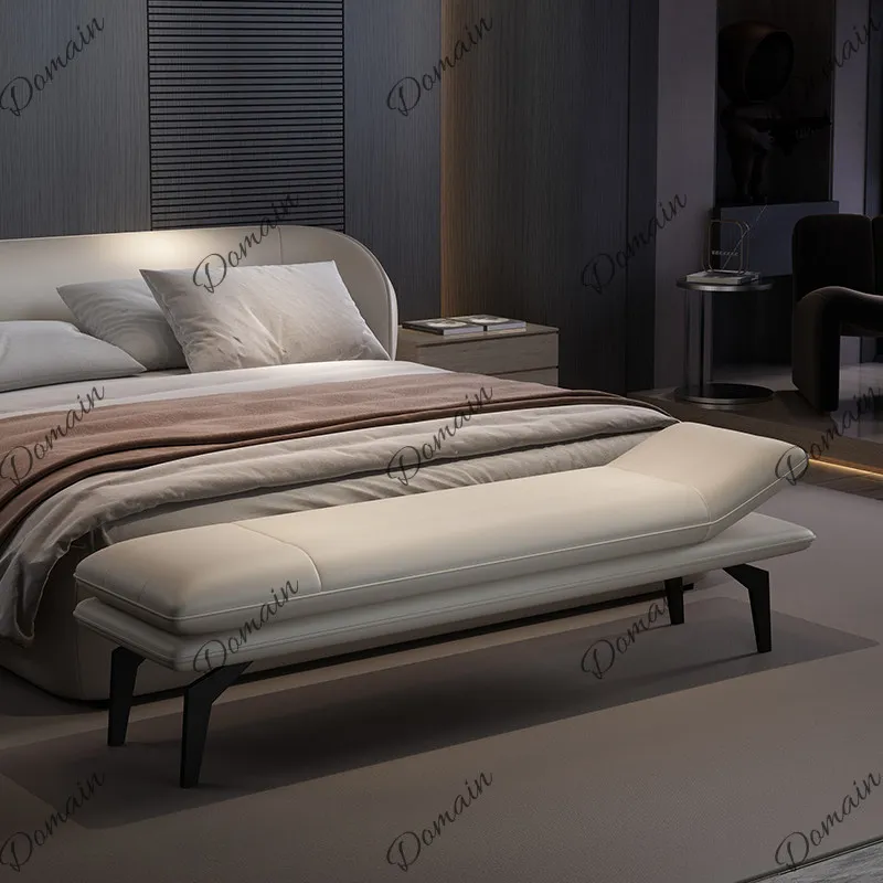 Multifunctional bedside stool Bedroom bedside bench Light luxury high-end cloakroom Sofa stool Entrance shoe changing stool