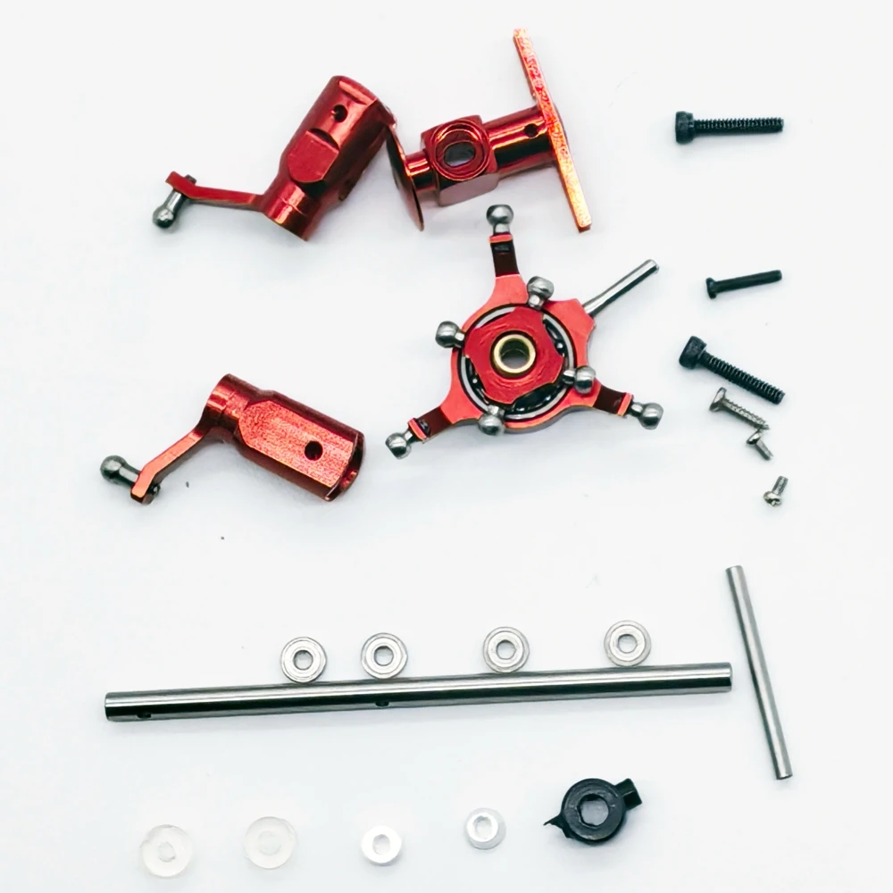 Wltoys V966 ,V977, XKs XK K100, K110 ,K110S, K120 RC Plane Spare parts Upgraded Metal Main rotor shaft set
