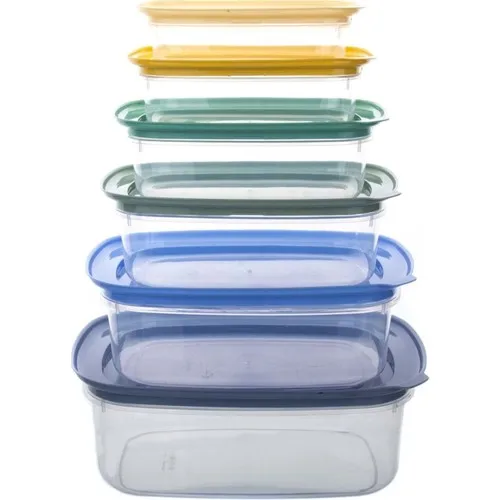 Klt Nest Storage Container Set Blue 12 Prç.