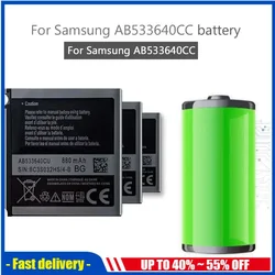 880mAh Mobile Battery For SAMSUNG AB533640CC AB533640CU For Samsung S6888 S3710 S3600 GT-S3600i S3930C S3601 S5520 S569 F338