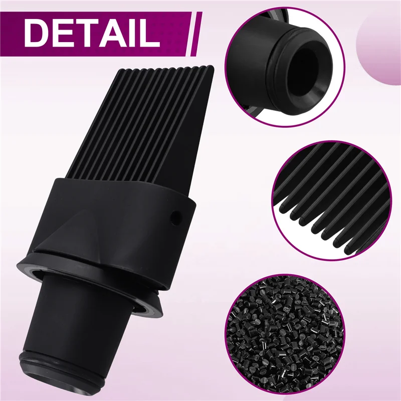لملحقات مشط دايسون ذات أسنان واسعة مناسبة لمجفف الشعر دايسون الأسرع من الصوت، فوهة تركيب فضفاضة HD16-T33C #5