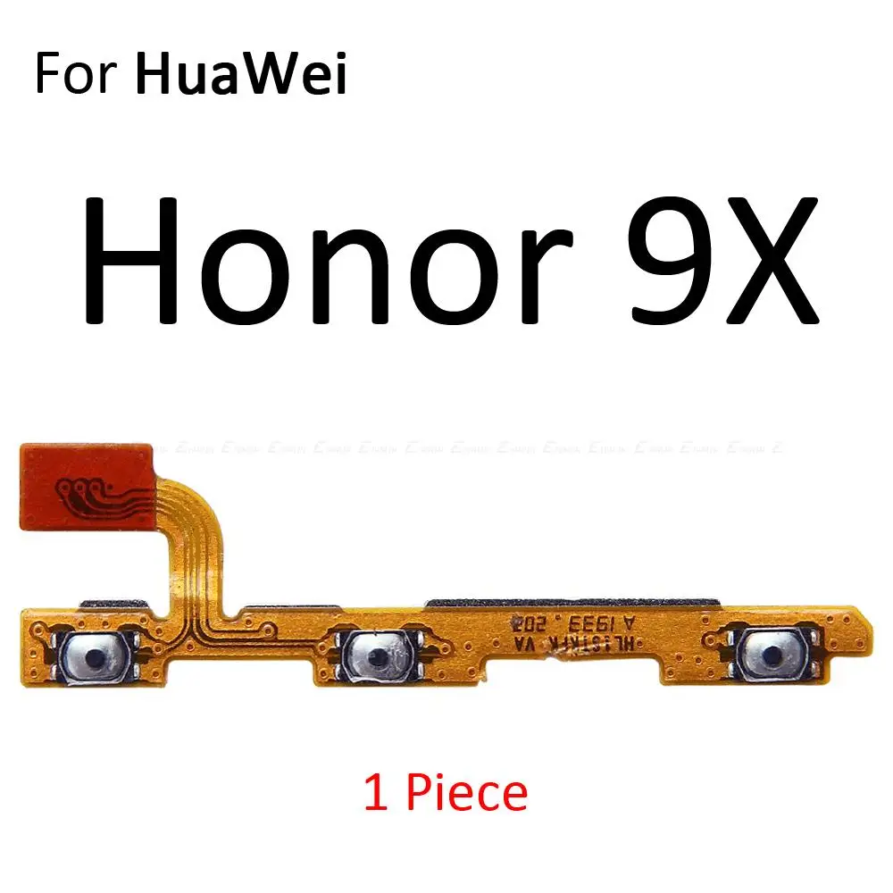 Power On Off Interruttore del Tasto Del Volume di Controllo Chiave Cavo Della Flessione RibbonFor HuaWei Honor 9S 9A 9C 10X 9X Pro lite Premium 8S