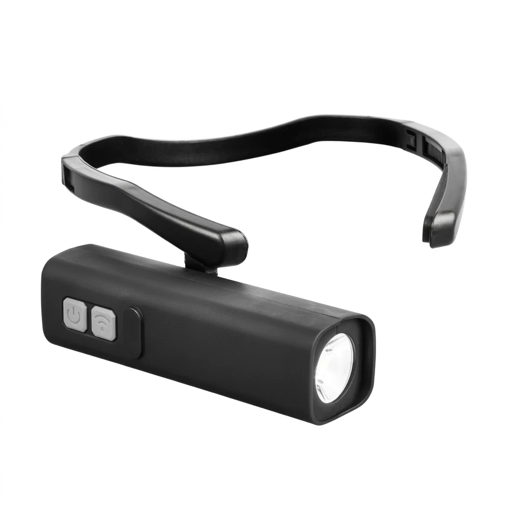 LED Headlamp with Motion Sensor USB Rechargeable ABS IPX5 Water Resistant Long Range Head Flashlight for Outdoor Camping Hiking
