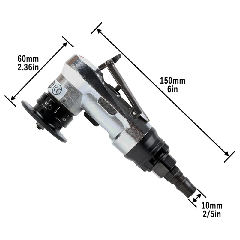 Mini Chamfering Machine, Pneumatic Beveling Machine For Inner Hole Deburring Linear,1/4 Inch Intake Connection