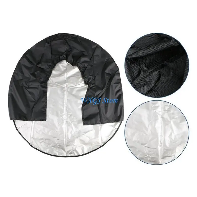 

37JE Car Trailer Wheel Waterproof Protective Cover Tote Protector Storage Bag