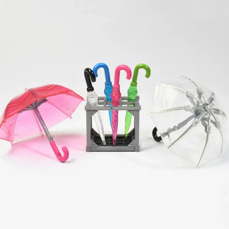 Originele Gashapon Anime Figuur Leuke Kawaii Dier Kleurrijke Paraplu Gacha Miniatuur Item Capsule Speelgoed Cadeau Pop Accessoires