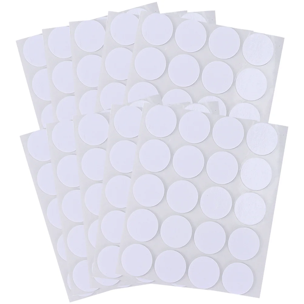 10 Sheets Double Sided Sticker Base Candlewick Stickers Making Tape Round Adhesive Foam Dots Replacement