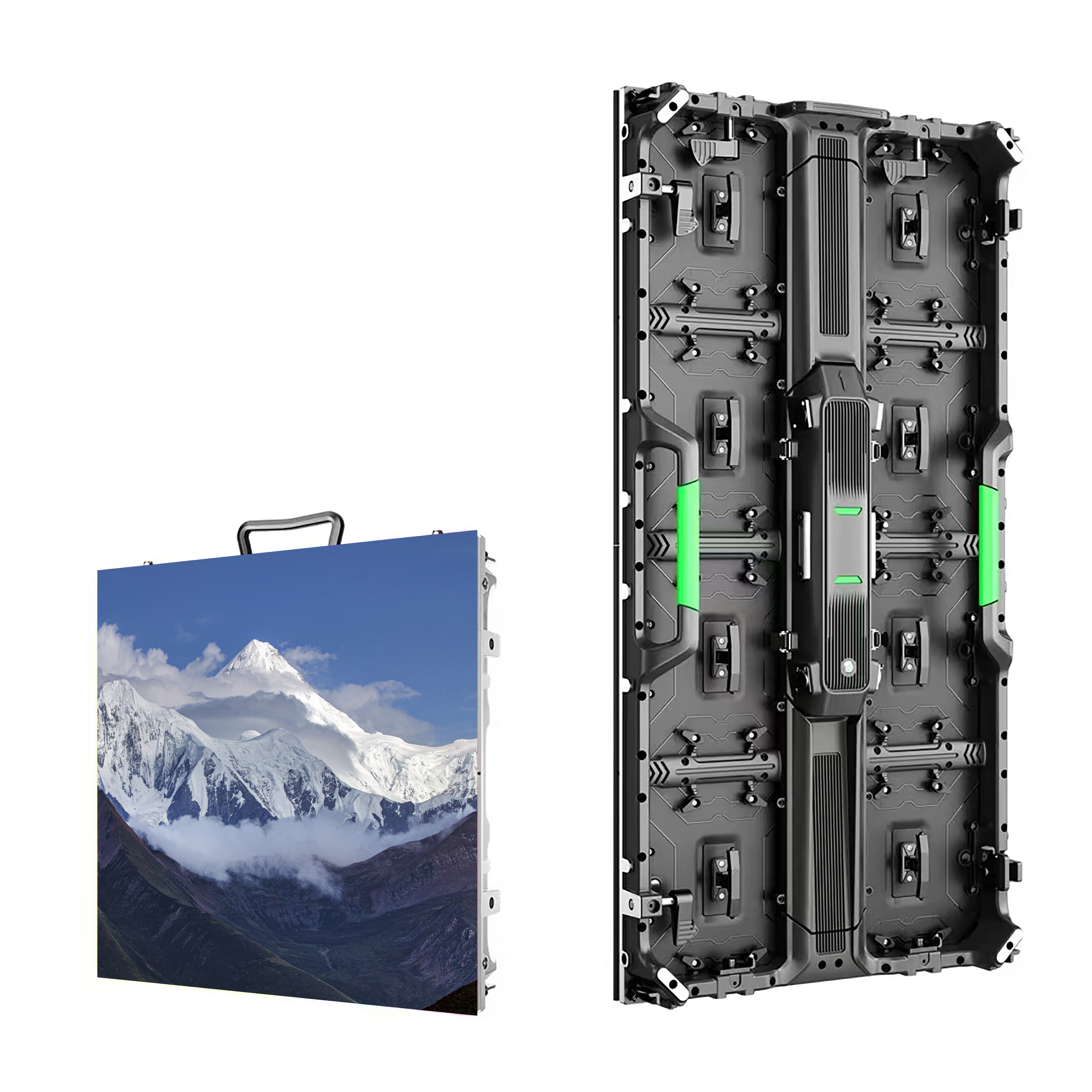 P3.91 Tela de painel de parede de vídeo LED externa/interna para publicidade comercial e aluguel Stage Tela de exibição LED externa