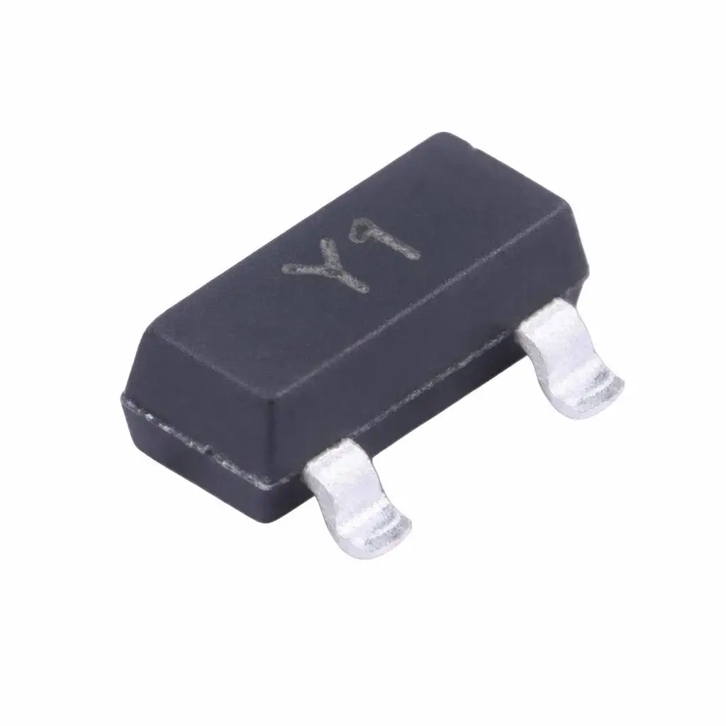 (100 pcs) MMSS8050-L-TP SOT-23 (Marking Y1) - NPN Transistor 25V 1.5A 100MHz 625mW