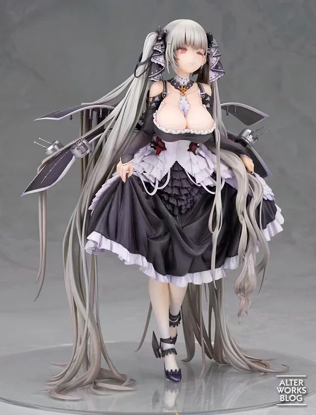 Oryginalna figurka Azur Lane HMS Formidable w skali 1/7, malowana, figurki anime, kolekcjonerski model, zabawki, ozdoby na biurko, dostępna od ręki.
