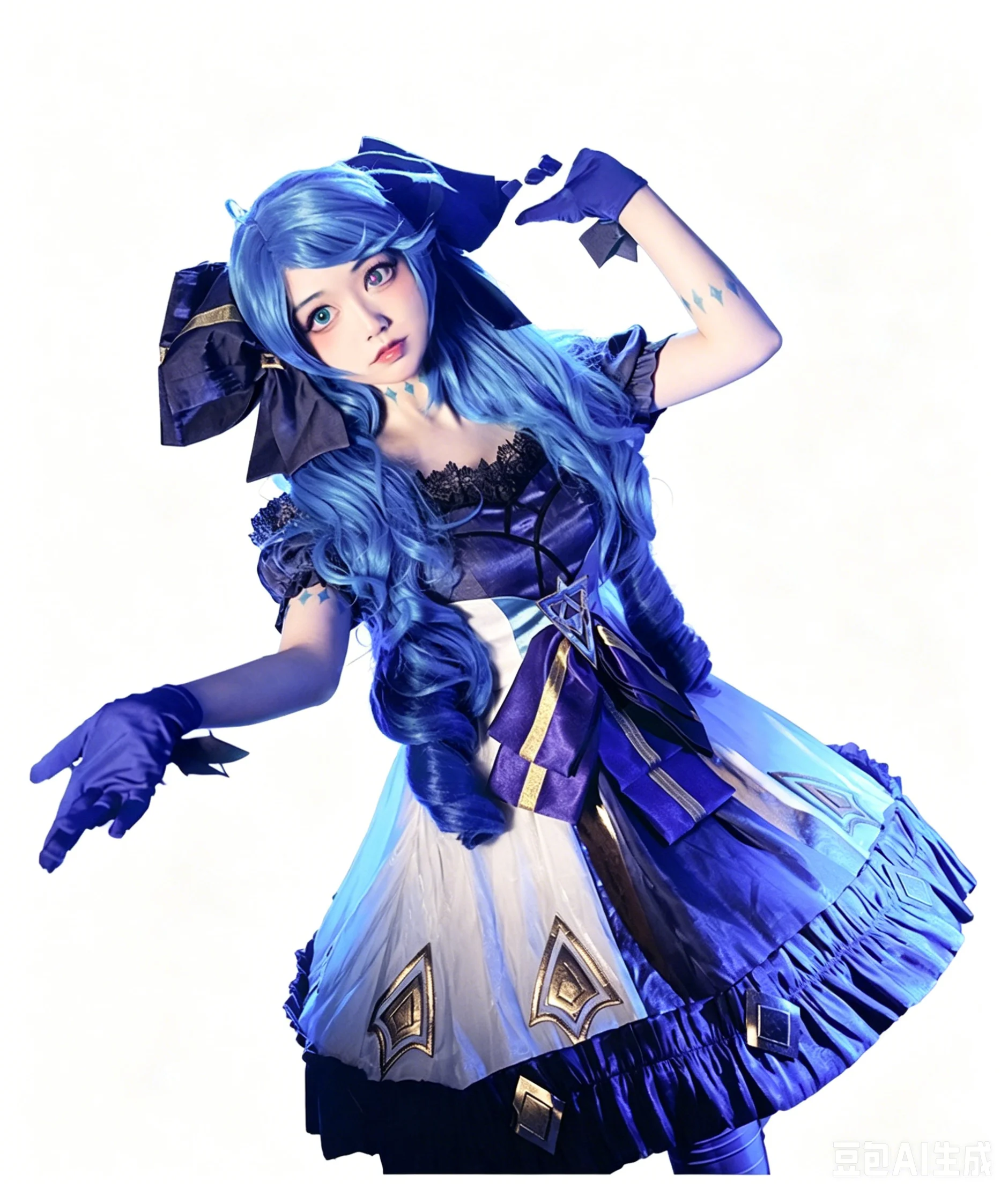 Anime Cosplay Lolita - LoL Gwen The Hallowed Seamstress Cosplay