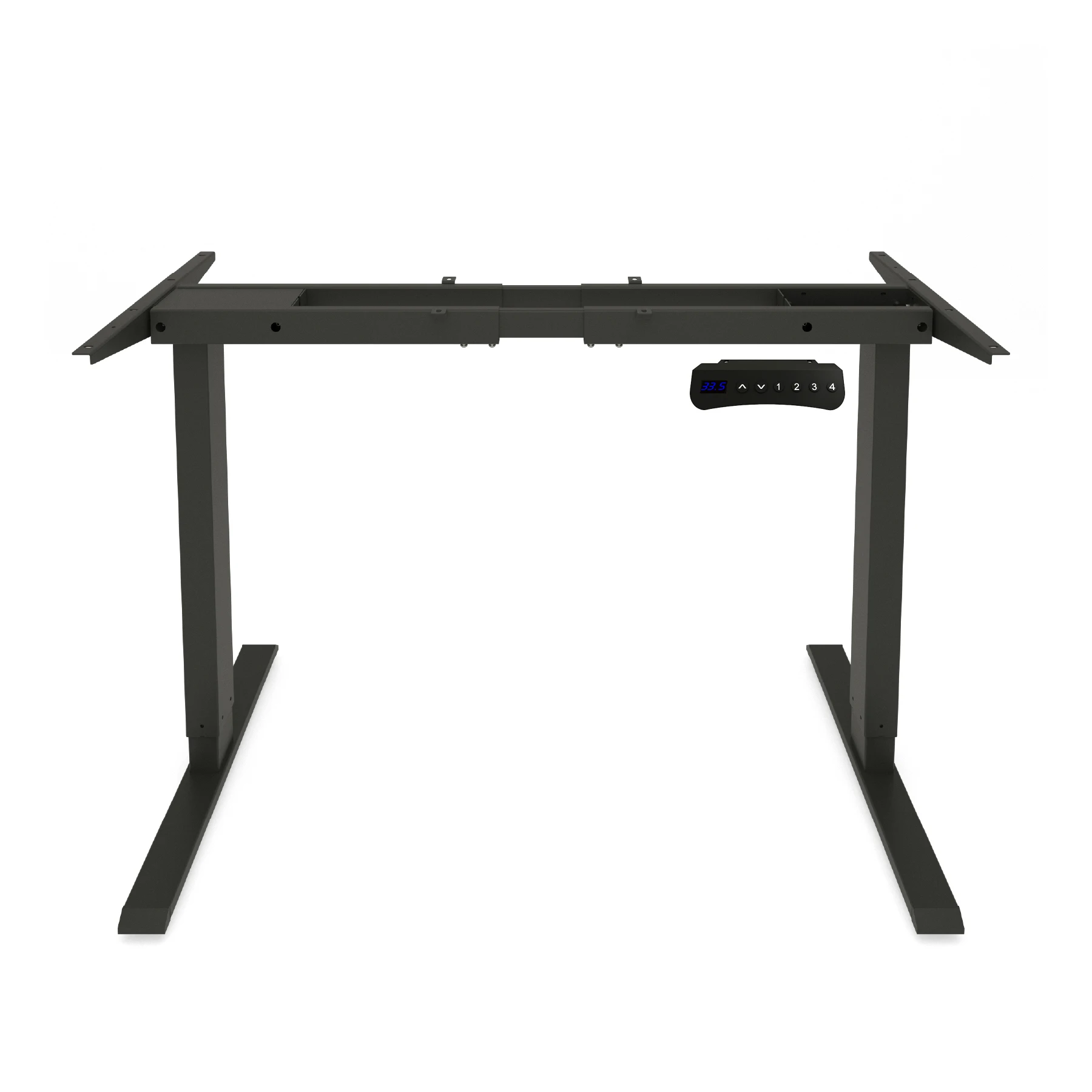 Ready to Ship Electric Standing Desk Frame Dual Motor Sit Stand Desk Frame Dual Motor Office Desk Adjustable Lifting Table Frame