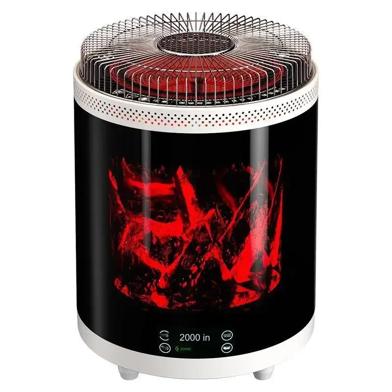 Desk Heater Mini Portable Heating Fan 2000 Watt Warm Air Blower Home Office Heater