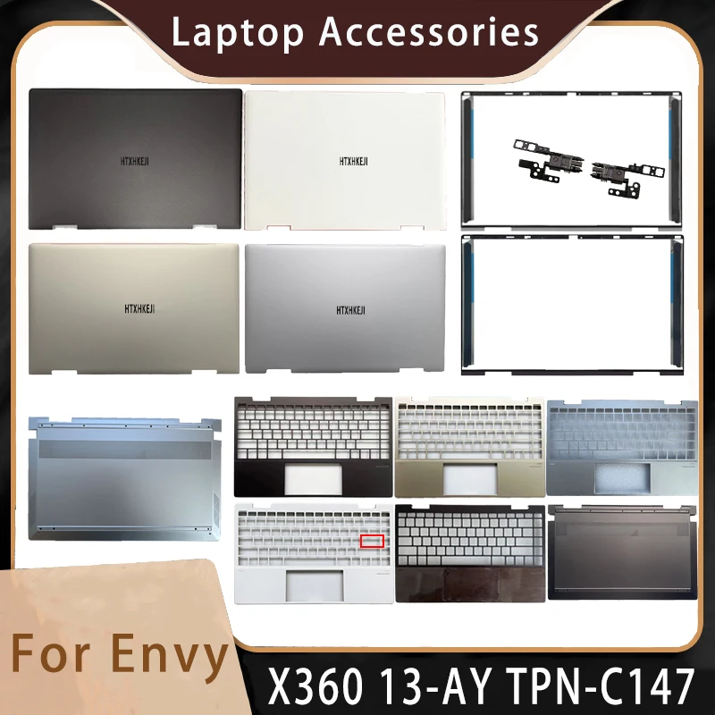New For HP ENVY X360 13-AY TPN-C147;Replacement Laptop Accessories Lcd Back Cover or Front Bezel or Palmrest or Bottom