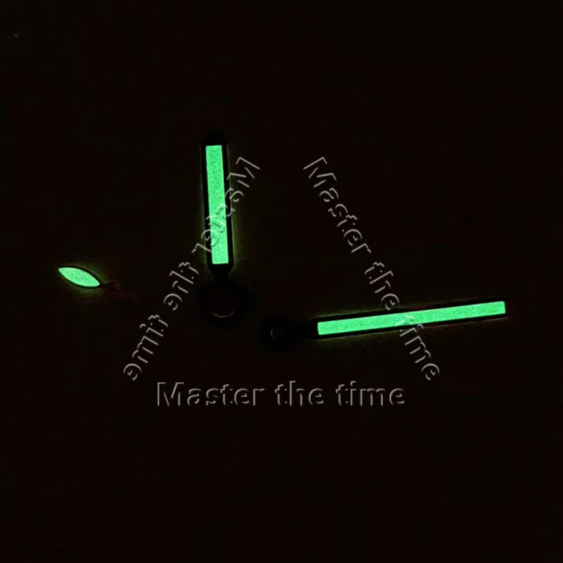 Светящиеся стрелки часов для ST3600 ST3620, 3-контактные иглы, указатели для ETA 6497 6498, модифицированные детали механизма, аксессуары для часов