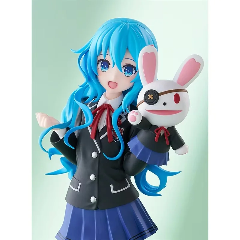 

[Pre Sale] Real Anime Toy Date A Live Series Yoshino Academy Uniform Rabbit Girl Image Model Ornament Toy Gift
