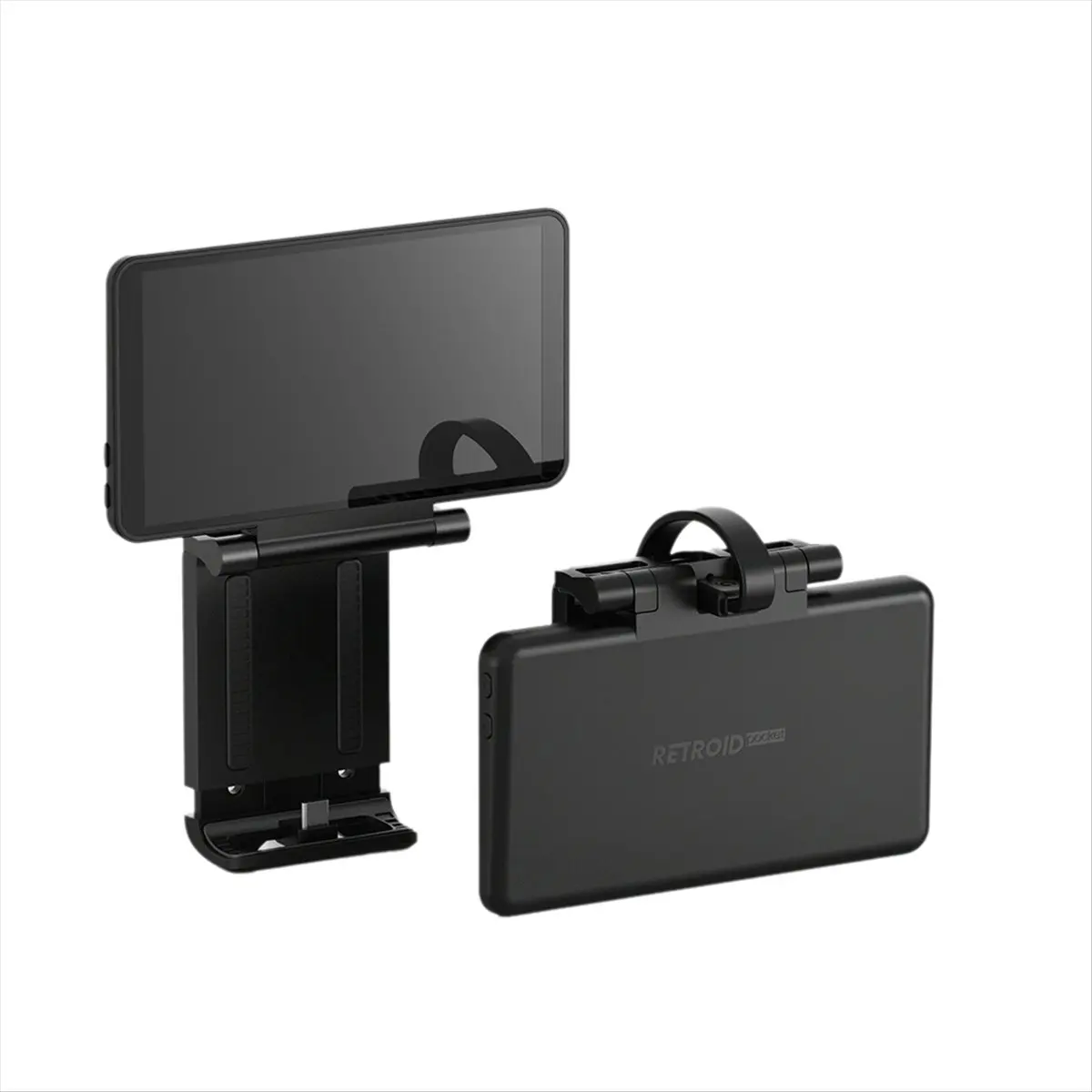 【Gaming Accessories】 RP Dual Screen 5.5Inch AMOLED Touch Screen Back Clip Add-on Expand Screen for RP4Pro/RP /RP MiniV2/RP5 Blac