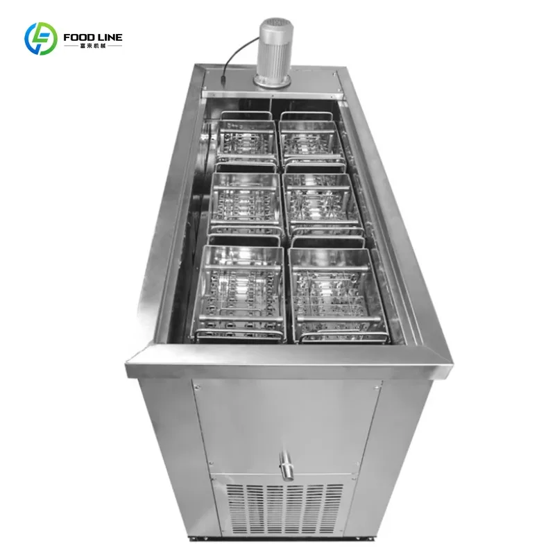 Customized 6 Molds Ice Lolly Maker Free Shipping to Africa Tax Included by Sea Popsicle Machine