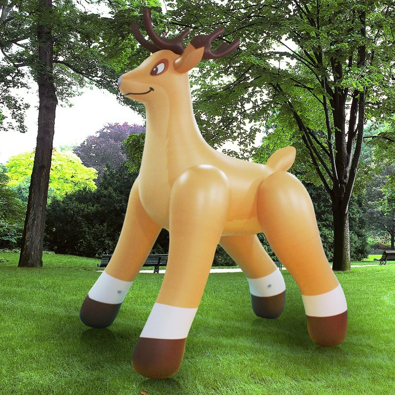 Hongyi Cartoon Animal Toy PVC Inflatable Deer Advertising For sale