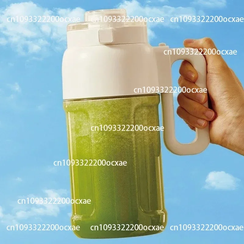 Liquidificador Portátil Sem Fio 1000ml, Copo para Bebidas, Mixer de Milkshake, Fabricante de Suco, Recarregável via USB, Copo de Suco para Casa 1500mAh