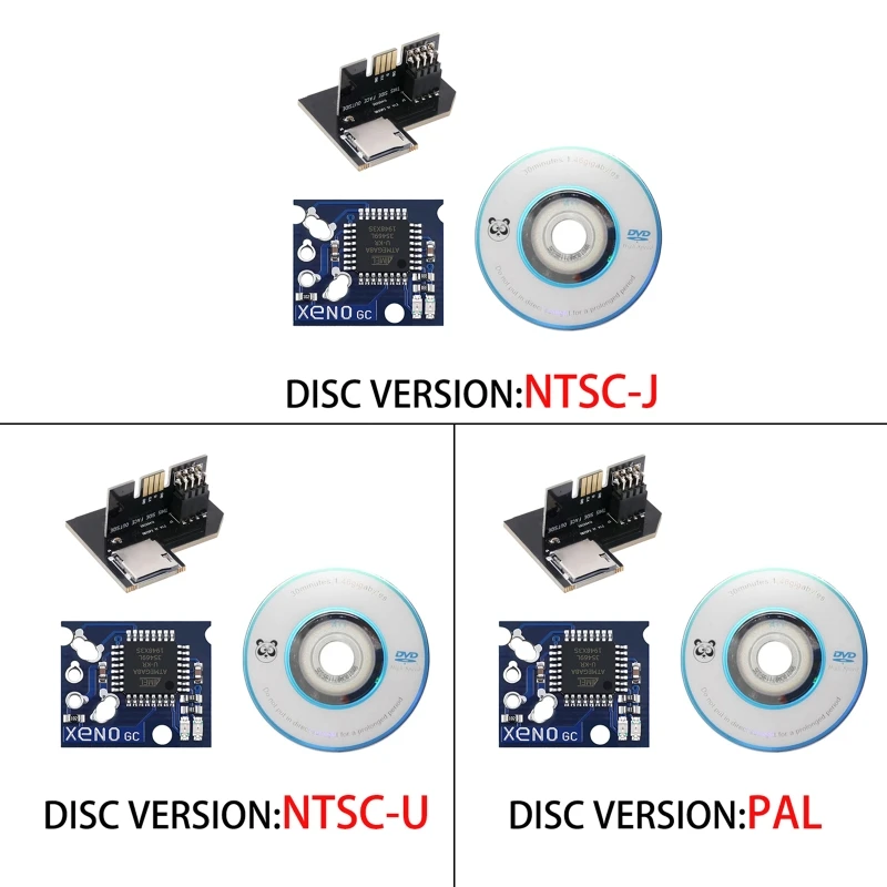 for NGC NTSC Gamecube Game Accessories SD2SP2 Micro SDCard Adapter Disc DVD Xeno for GC Chip Gaming Set