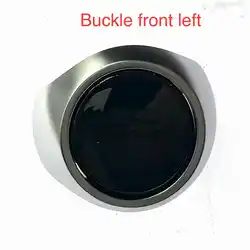 1pc for ChangAn UNIK Front bumper radar decorative ring grille black circle screw cover