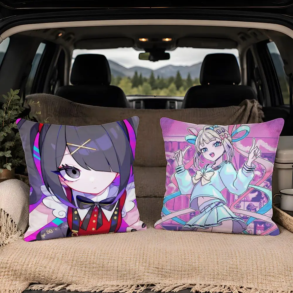 Needy Girl Streamer O-Overload Kangel Game Anime Functional Window Seat Wear Resistant Cushion Creative Washable Everyday Style