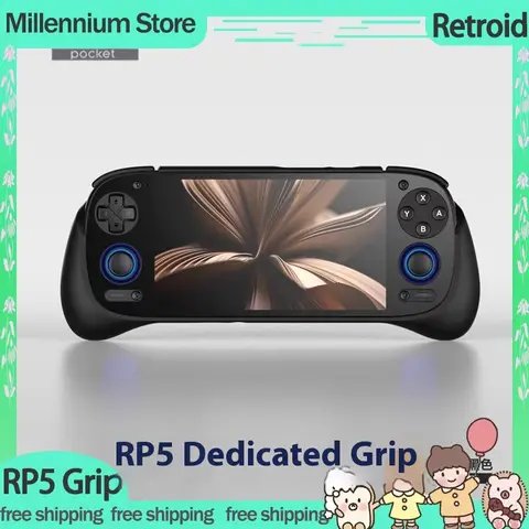 Retroid Pocket 5 그립 RP5 Tpu 서리로 덥은 소프트 그립 내마모성 방수, 안티 드롭 게임 콘솔 보호 커버 그립 맞춤형