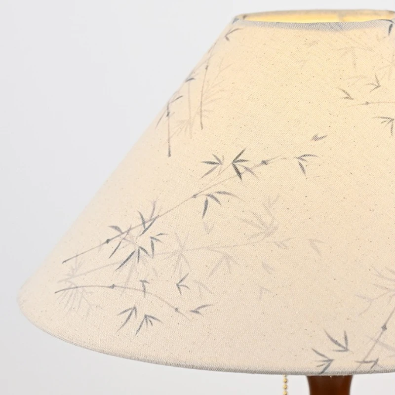 French Minimalist Floor Lamps Textile Crafts Table Lamp Study Room Bedroom Living Room Cafe Illumination Embellish Light Fitting