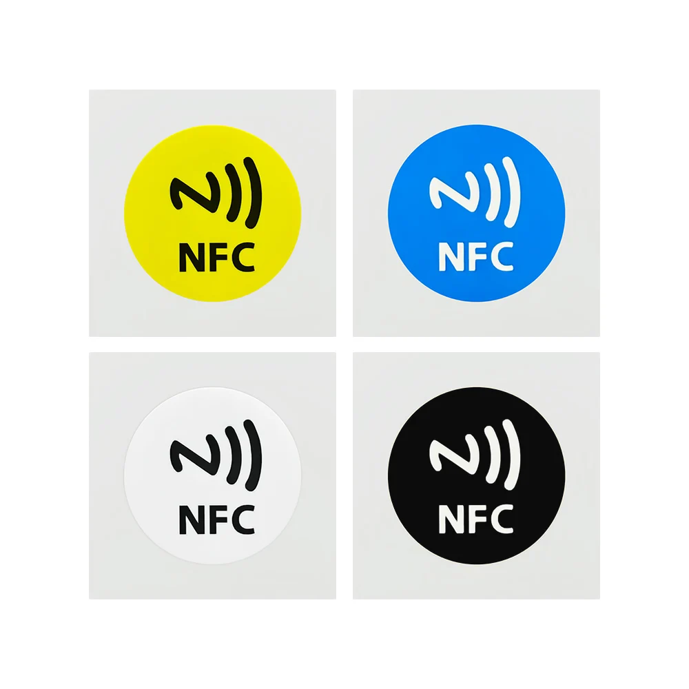 30MM NT/AG215 Sticker High Frequency Chip Anti-theft Sticker RFID Supply Self-adhesive NFC Electronic Tag DIY Accessories