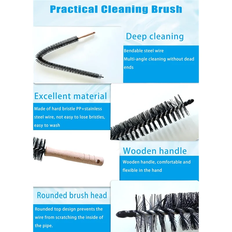 ABBP-Ersatz-Fusselfilter 4er-Pack für GE Profile Waschmaschine Trockner Combo-für GE WH01X35719 kompatibel inklusive Trockner-Entlüftungsbürste