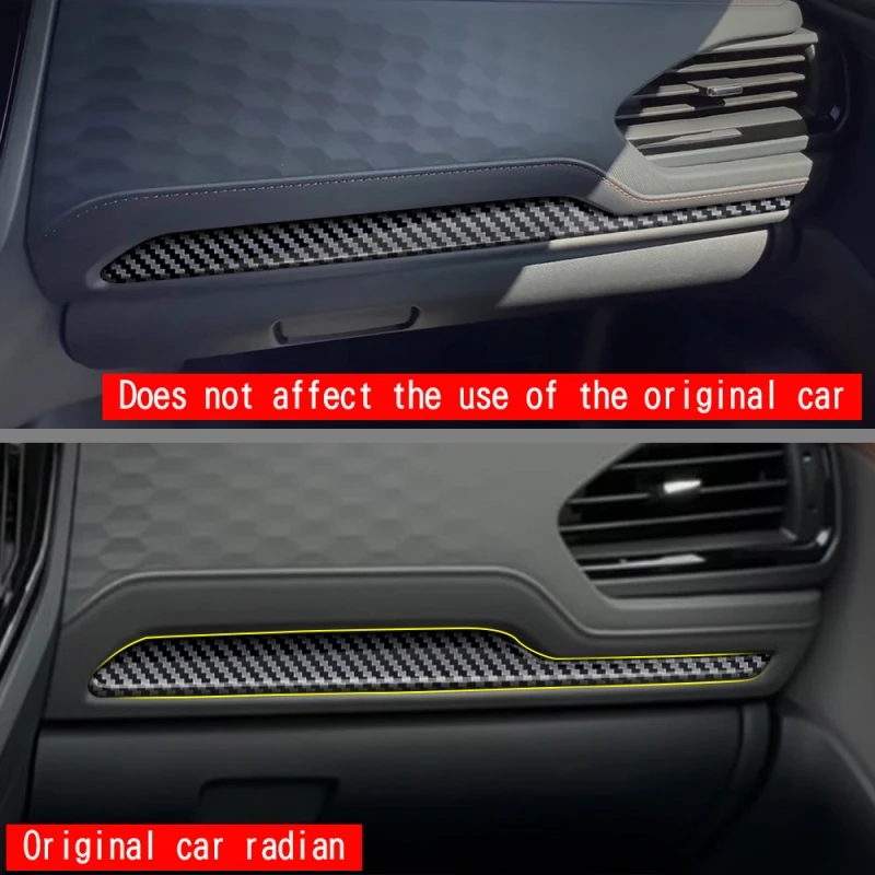 

LHD RHD for Subaru Forester 2025 2026 Front Dashboard Center Conlose Panle Strip Copilot Glove Box Cover Interior Accessories