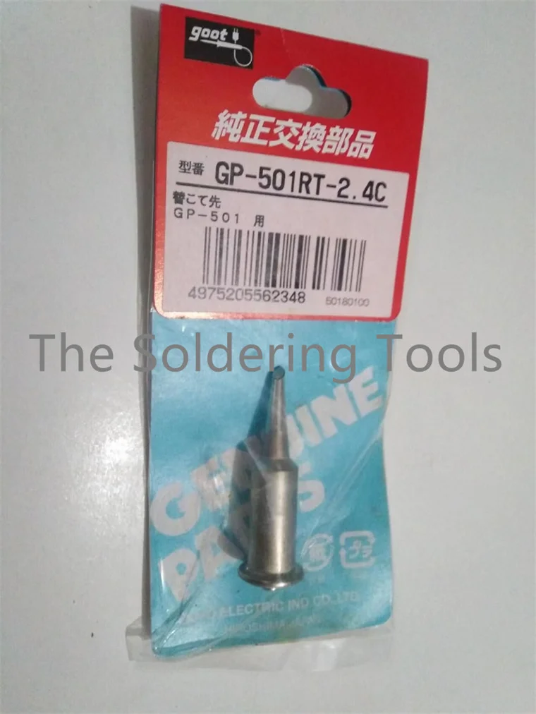 Punta per saldatore a gas GOOT GP-501, punta GP-501RT-1C/2.4C/4.8C/2.4D/BT