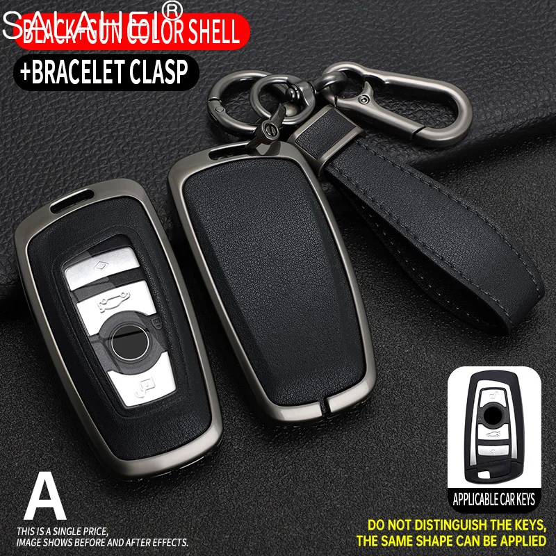 

Car Remote Key Case Cover Shell Fob For BMW 1 3 5 7 Series X1 X3 X4 X5 F10 F15 F16 F20 F30 F18 F25 M3 M4 E34 Car Key Accessories