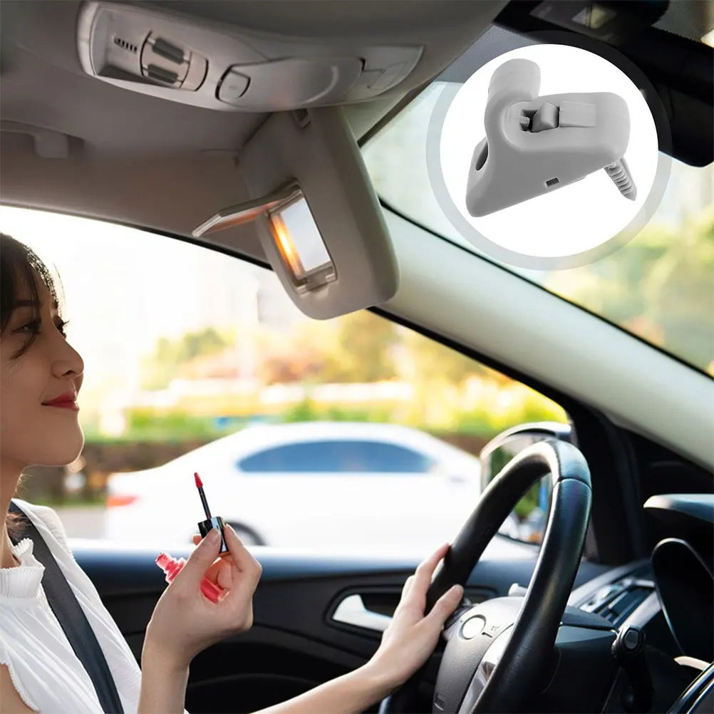 

4Pcs Sun Visor Fix Bracket Replacement Accessories Hook Durable Easy Installation Interior Enhancement Sun