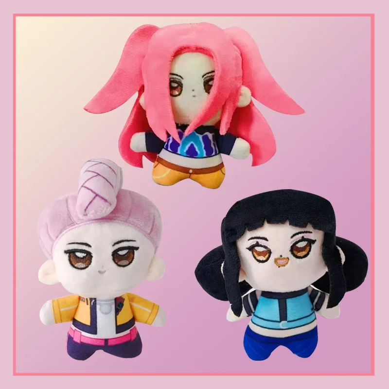 

НОВЫЙ аниме Kpop Охотники на демонов, плюшевый мягкий милый брелок, плюшевые мультяшные мягкие куклы, охотничья группа для девочек, мягкие для фанатов, подарки для детей