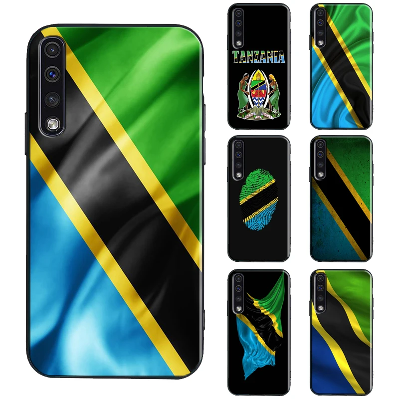 Tanzania Flag Coat Of Arms Case For Samsung A21S A20e A02 S A20 A30 A50 A70 A12 A32 A42 A52 A72 A11 A31 A51 A71 Coque