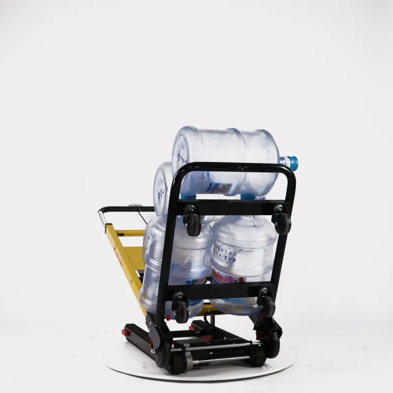 안정적인 전동 계단 오르기 트롤리 카트 접이식