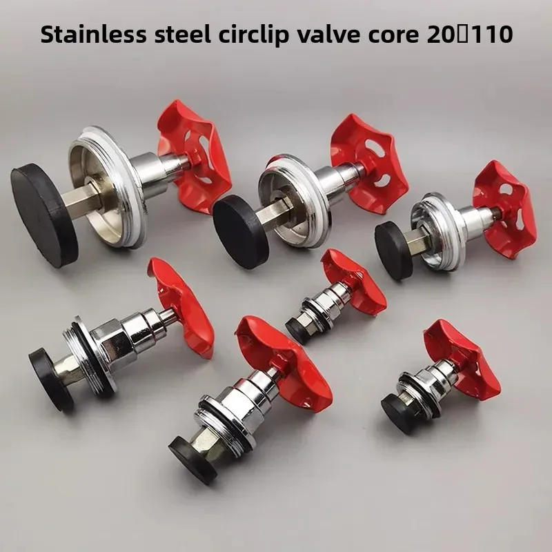 For PPR PE Globe Valve Spool Lifting Copper Rod Core with Handwheel Accessories