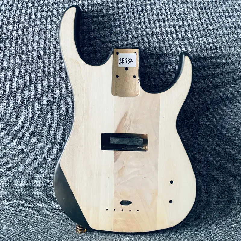 IB732 DIY Replace Electric Bass Guitar Body in Solid Basswood Semi Finishing Verison Special Sales