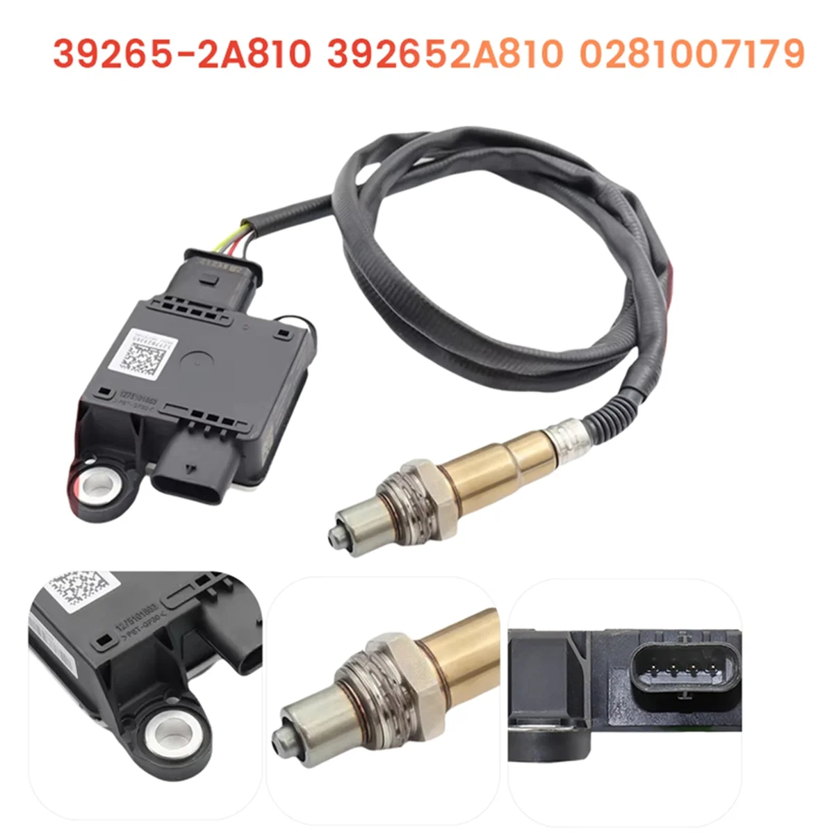 مستشعر جسيمات عادم الديزل 39265-2A810 لشركة هيونداي وكيا، 0281007179 , 0281007180 ، مستشعر أكاسيد النيتروجين-T45C