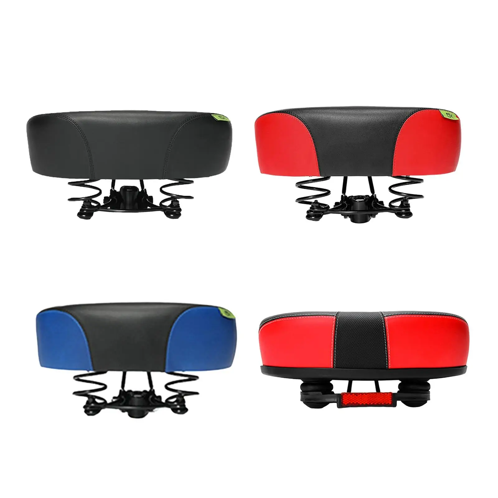 

Mountain MTB Bike Seat Bicycle Saddle Shock Absorber Widen Thicken No Nose