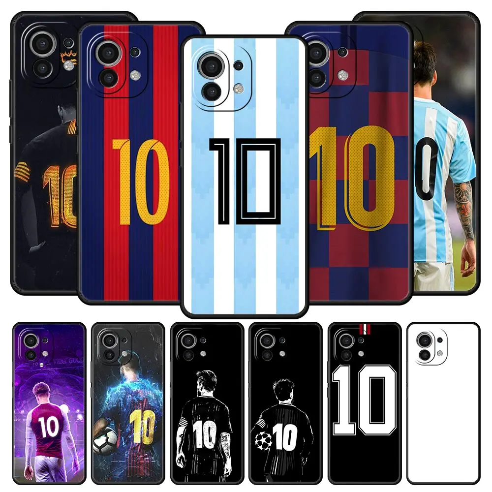 Coque de téléphone pour joueurs de Football, étui souple en TPU pour Xiaomi Mi 17 15 14 13 12 11 Ultra 15T 14T 13T 12T 11T Pro Lite 5G