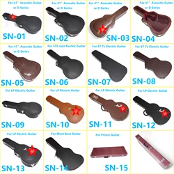 Premium Guitar Case for Electric Guitars and Bass 15 Models for Different Guitar Types Case