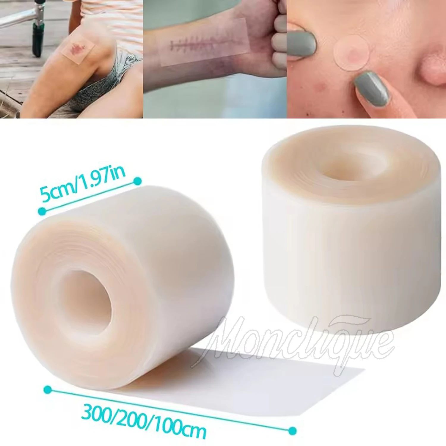 

Invisible Hydrocolloid Roll For Wound Care Hydrocolloid Patch Bandages With Self-Adhesive Bed Sore Bandages Acne Pimple Patches