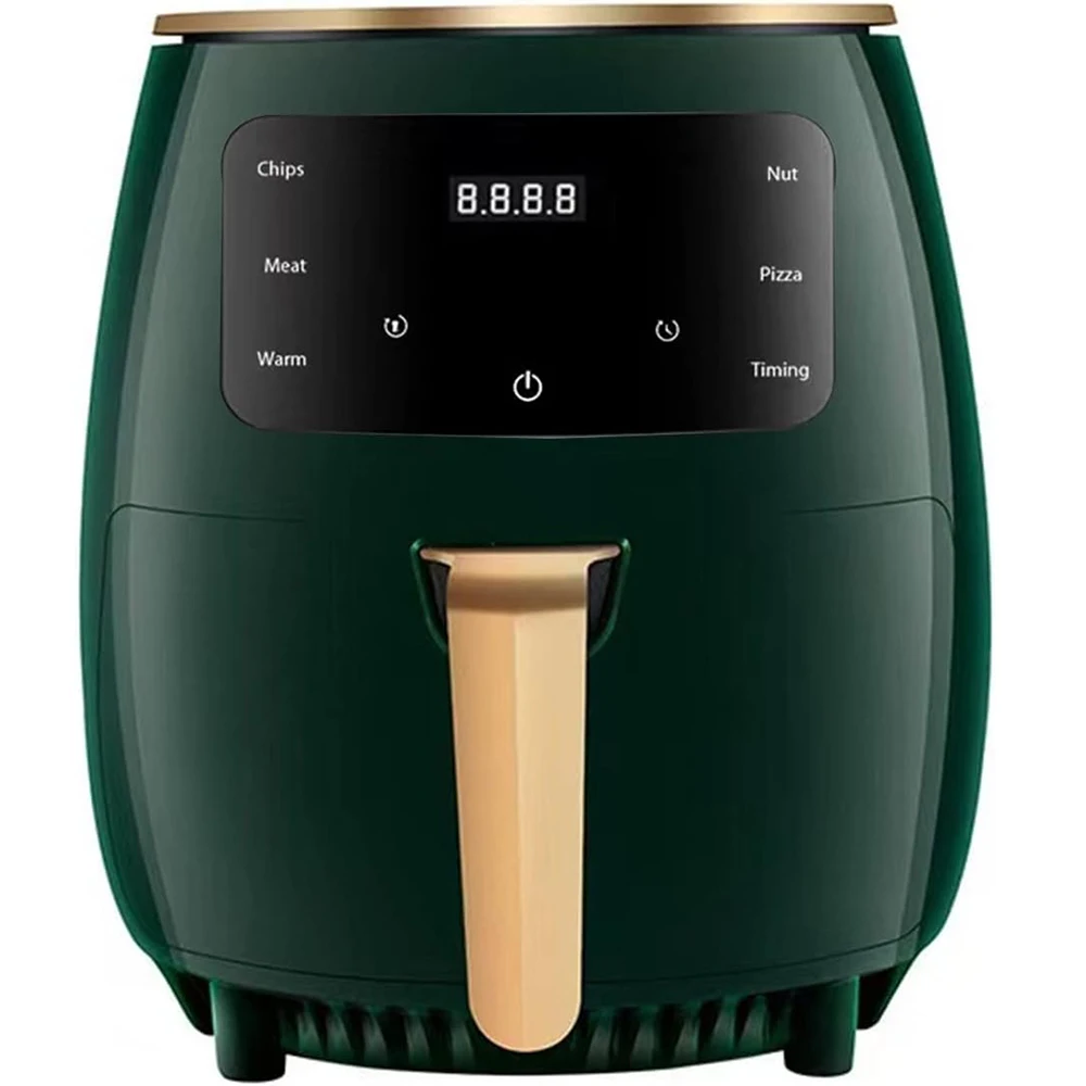 Best 6L Electric Air Fryer Modern Smart Touch Screen Controlled Mini Grill Cook Hot Oil for Home Outdoor Commercial Use Plastic view 2